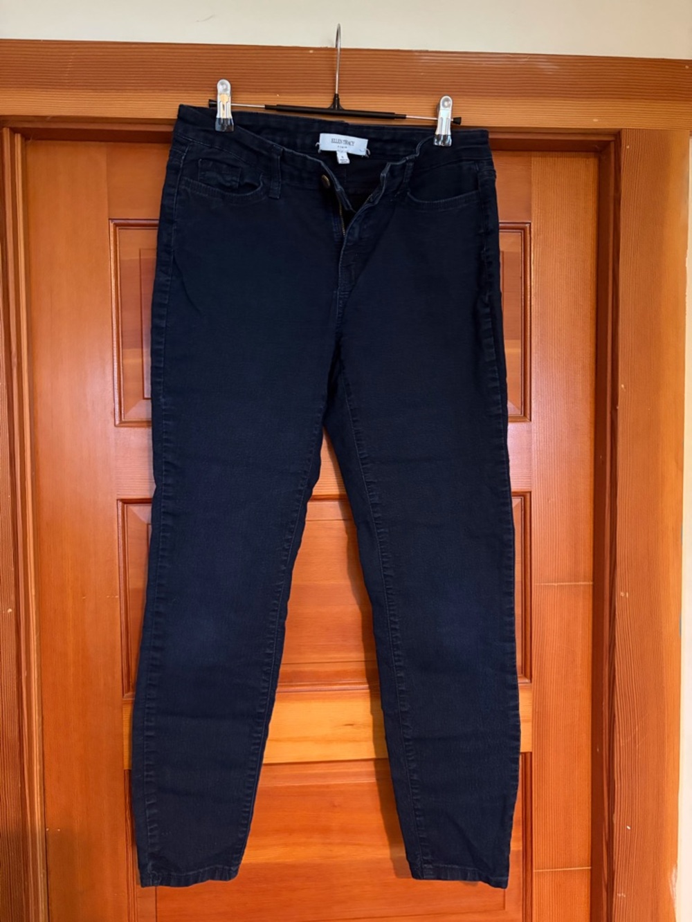 Ellen Tracy Women's Skinny Jeans in Dark Blue